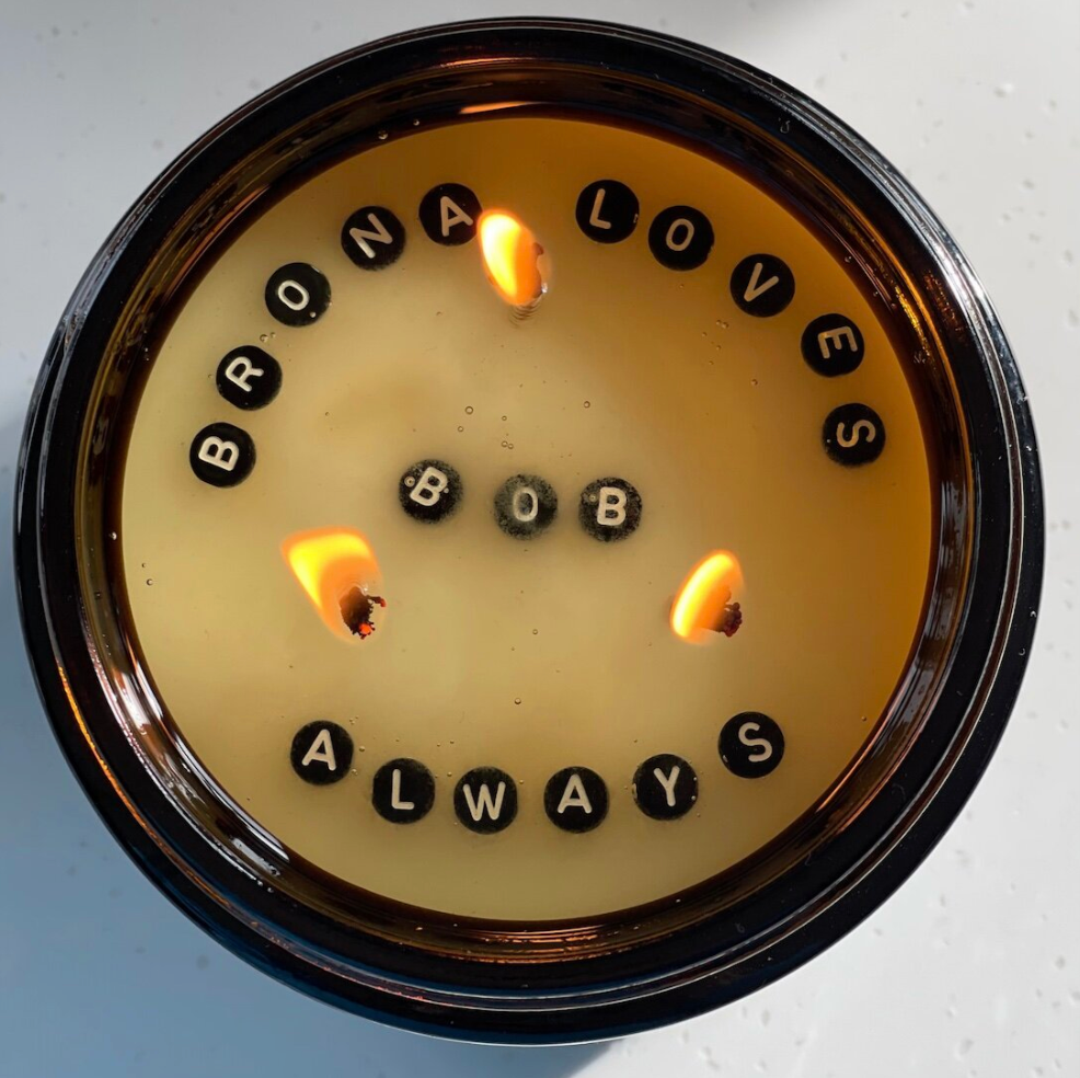 Hidden Message Candles